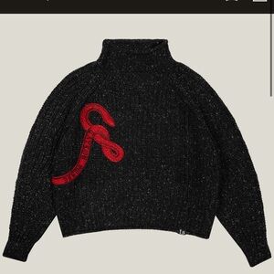 Reputationn mock neck sweater